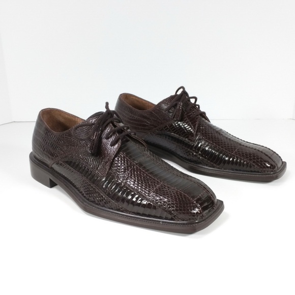 giorgio brutini genuine snake shoes